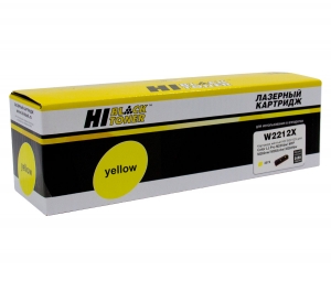 hp 207x yellow w2212x hi-black   -  hp clj pro m255dw, mfp m282nw/ m283fdn/ m283fdw, 2.45k