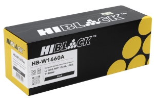 w1660a hp �166a hi-black �����-�������� ��� hp laserjet 1008, mfp 1136/ 1188/ 1188nw, 1.5k