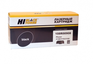108r00908 hi-black    xerox phaser 3140/ 3155/ 3160